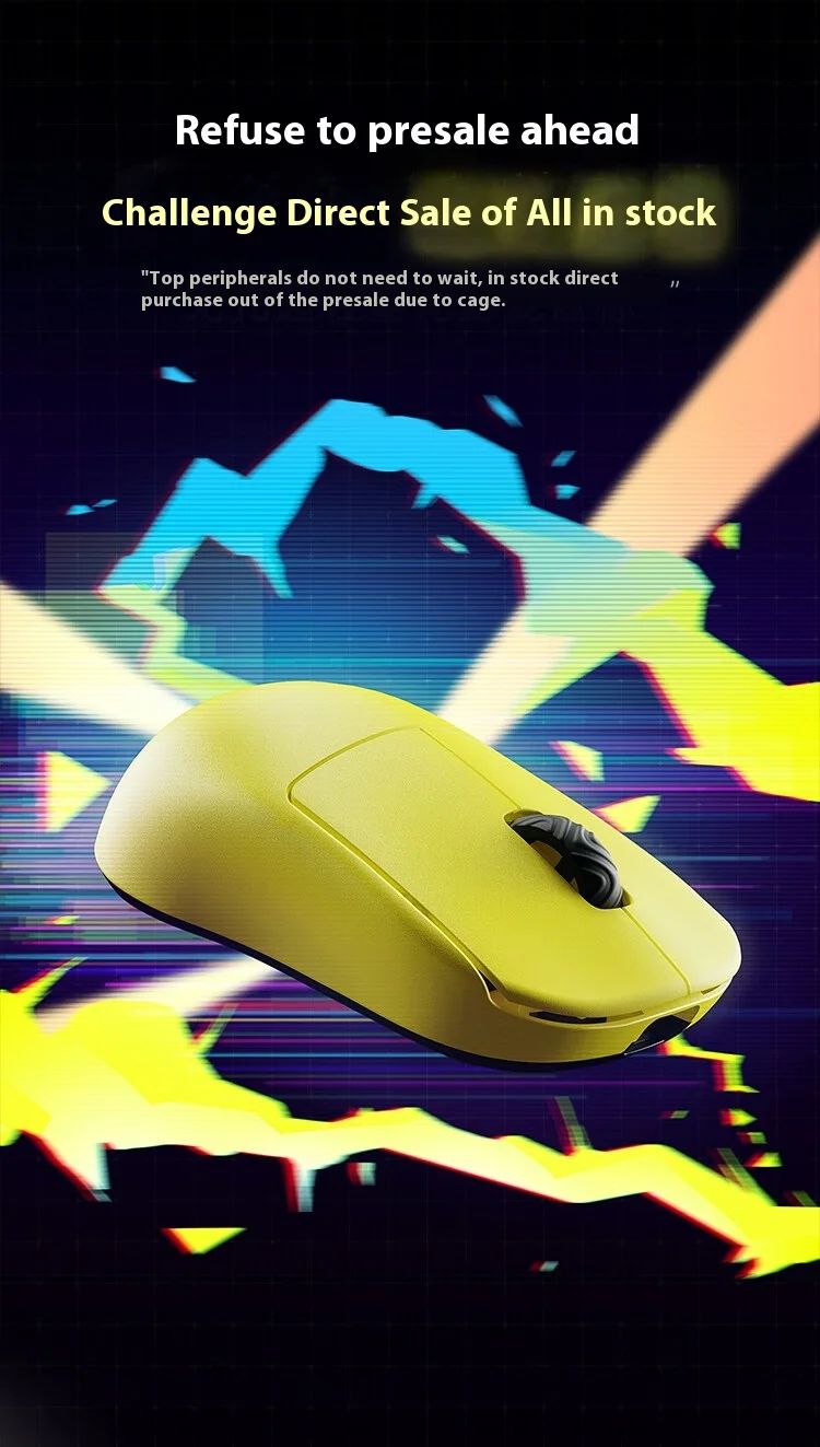 Scyrox V8 36g Ultra-Light Wireless Gaming Mouse Tri-Mode 30000DPI PAW3950 Sensor RGB Macro FPS Esports Lightweight Mouse Gifts
