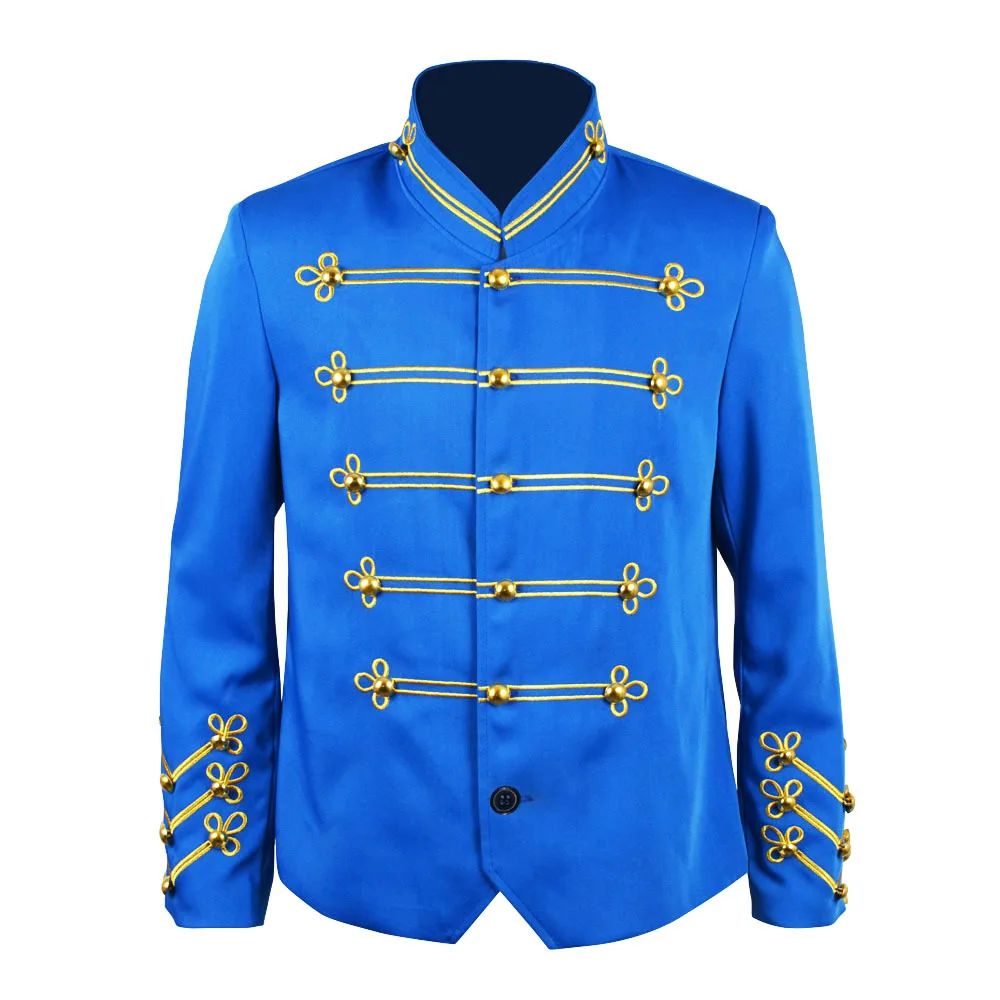 Thriller Era  Michael Jackson Easter Cosplay Performance Costumes Medieval Style Retro Banquet Costumes Trim Uniform In Stock