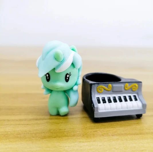 Hasbro Q-Version My Little Pony Twilight Sparkle Pinkie Pie Rainbow Dash Fluttershy Boneco de Ação Presentes Brinquedo Modelo Colecionável