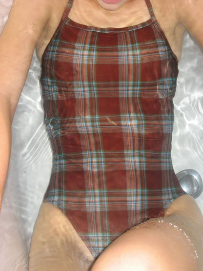 Stunning Sweet Small Chested Girl Professional Racing Sport Style Swimming Training One Piece Swimsuit Women Backless Bikini