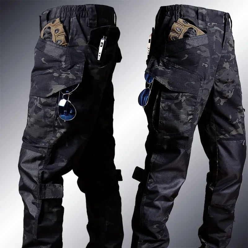 Tactical Hiking Frog Suit Men Airsoft Clothes Paintball Men Hunting Assault Shirts Special Forces Shooting Uniform Cargo Pants
