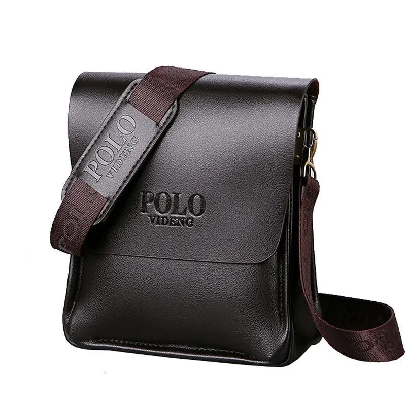 The Leisure Business Single Shoulder Bag Polo Vertical Bag Man Trend Inclined Shoulder Bag Vertical and Horizontal Styles