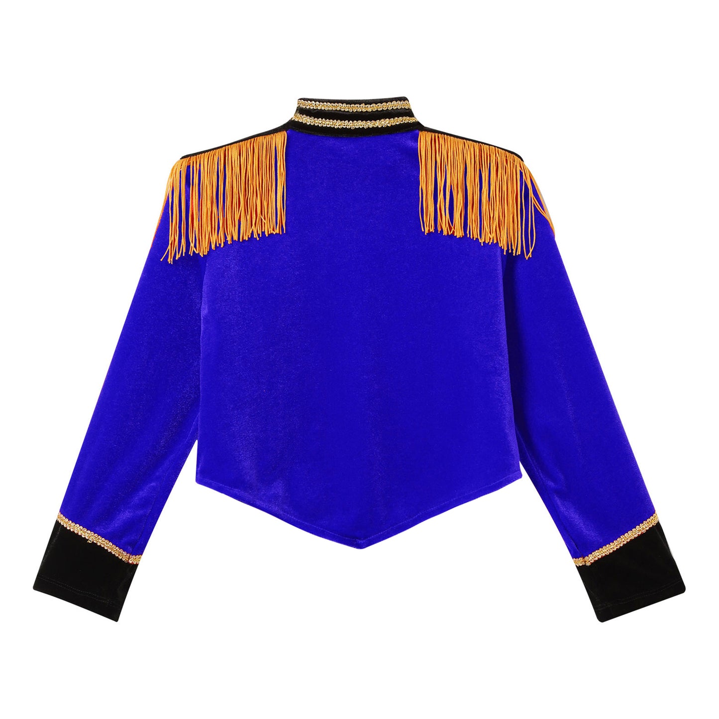 Boys Girls Drum Major Team Uniform Nutcrackers Costume Set Marching Band Tassel Jacket Coat Hat Outfits for Drummer Performance