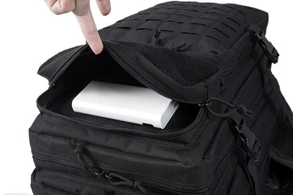25L/45L Tactical Backpack for Women/men Laser Cut Molle survival Daypack School Bag Gym Rucksack with Dual Cup Holder