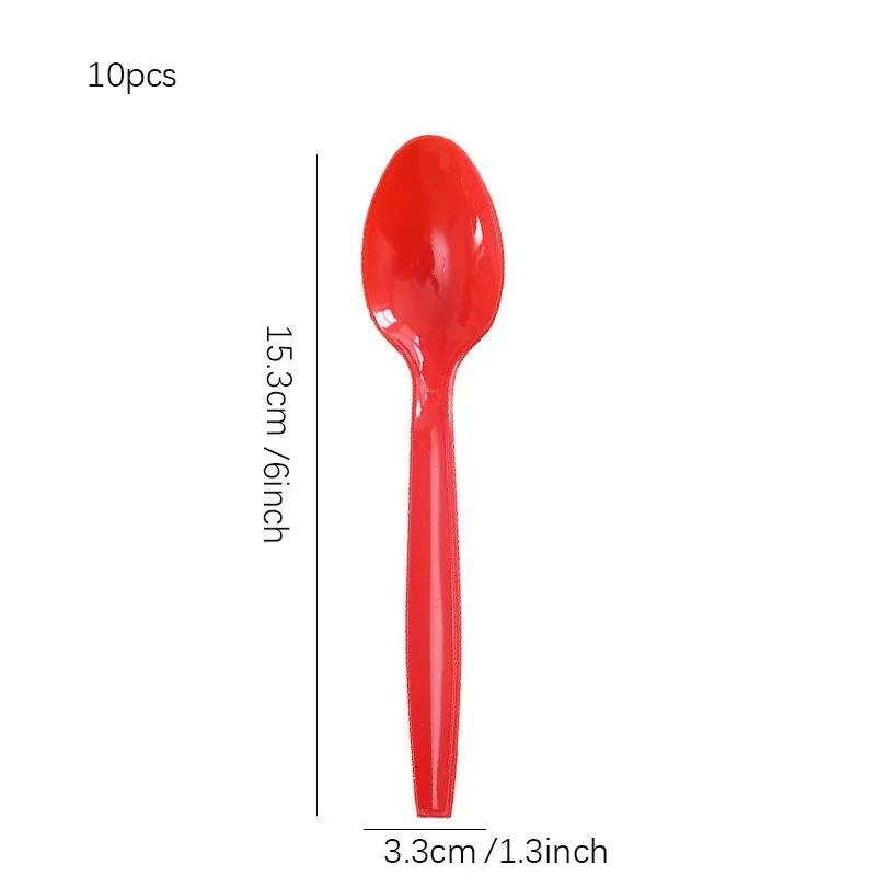 JUSTINLAU Christmas Cutlery Disposable Tableware Set Paper Plates Paper Cups Tissues Tablecloth Dining Plates Christmas Themed
