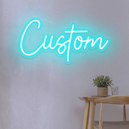 Custom your Personalised Name Neon Sign Light for girls/boys Birthday Gifts Party Bar Wedding Room Wall Decoration Neon Led Sign