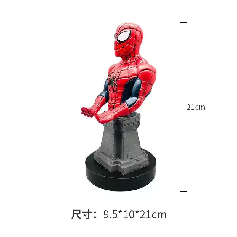 New Avengers Anime Homem-Aranha Venom Ps5 Xbox Suporte de Exposição Base Deadpool Action Figure Brinquedos Celular Ps4 Suporte Modelo Boneca