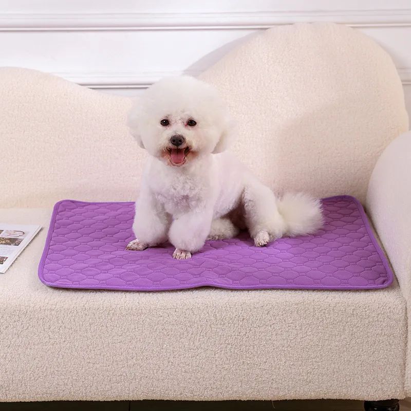 Tapete Higiênico Reutilizável Para Cães Almofada Lavável Para Cães Almofada De Treinamento À Prova D'água Tapete Absorvente De Urina Para Assento De Carro Chão Sofá