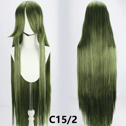 Perucas sintéticas de cabelo rosa com volume de ar, seda de cabelo macia de alta temperatura, cabelo a granel, peruca longa, cacheada, de ondas grandes, lisa, para Cosplay