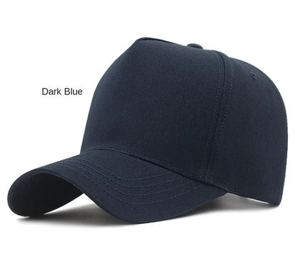 Boné de Beisebol Grande Plus Size XXL Masculino Feminino Oversize Coroa Alta Ajustável da Moda Trucker Chapéus 56-60cm 61-65cm