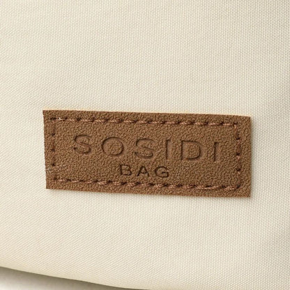 3 Main Pockets High Capacity Shoulder Crossbody Bag for Women Multi-pocket Purse Canvas Handbag Suitable for Mothers Shopping