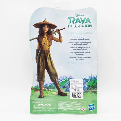 Hasbro Original Disney Raya e o Último Dragão Coleção Anime Figura de Ação Modelo Brinquedo Presente de Aniversário para Meninos e Meninas