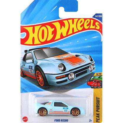 Hot Wheels C4982 2025-Q Case Alloy Cars,Ferrari SF90/F40/365 GTB4 Chevy Silverado,1:64 Diecast Model Collection toys for kids