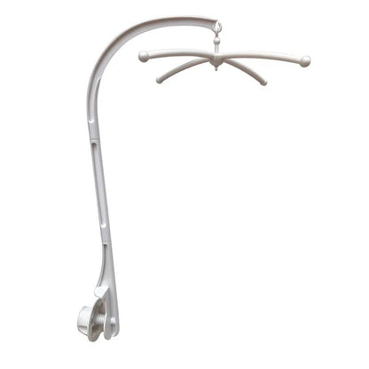 White Baby Crib Mobile Bed Bell Toys Holder Infant Toy Arm Bracket Wind-up Music Box Baby Toys Carousel Rattles Bracket Set Bébé
