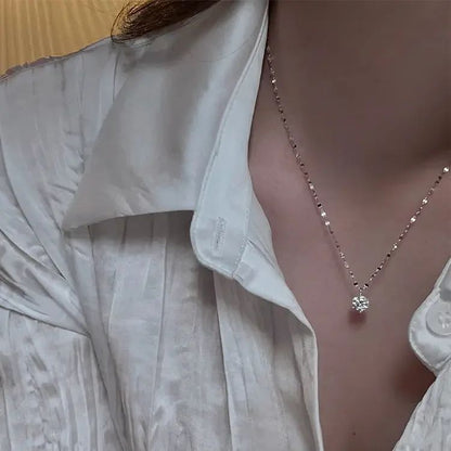 Colares de Aço Inoxidável Preto Exquisito Minimalista Pingente Quadrado Gargantilha Correntes Colar da Moda para Mulheres Presentes de Joalheria para Festas