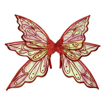 1PC Adults Fairy Wings Girls Sparkling Angel Wings Butterfly Costume Wings Halloween Costume Dress up Party Favor Christmas Gift