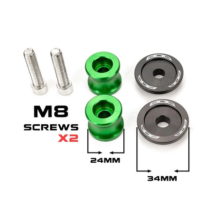 Para SUZUKI GSXS 750 950 1000 GT 1000GT GSX-S GSXS750 GSXS950 GSXS1000 Acessórios de motocicleta parafuso de suporte deslizante de balança.