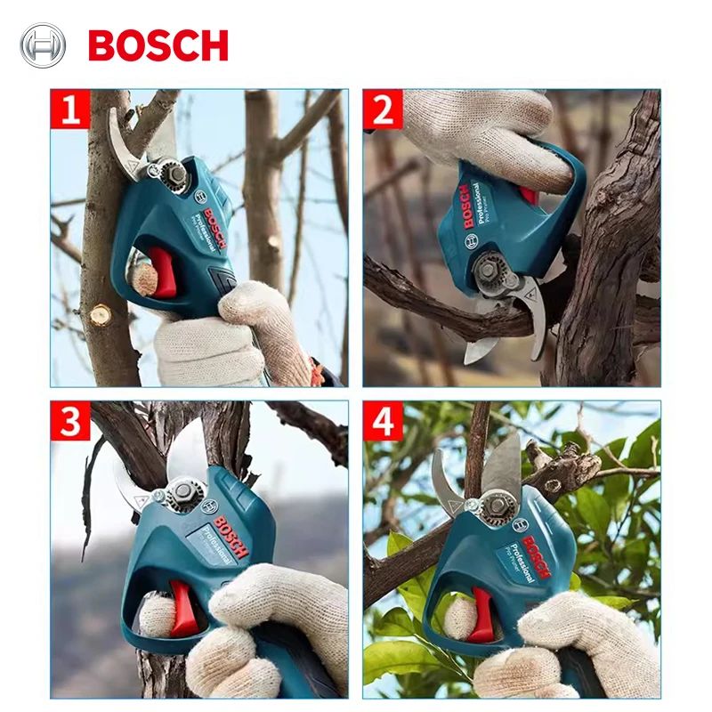 Lâminas de substituição Bosch para tesouras de poda Tesouras de poda elétricas sem fio Lâminas para acessório de ferramenta de jardim Pro Pruner