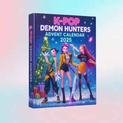 In Stock 2025 Kpop Demon Hunting 24pcs PVC Advent Christmas Calendar Surprise Blind Boxes For Halloween Mystery Box Gifts Toys