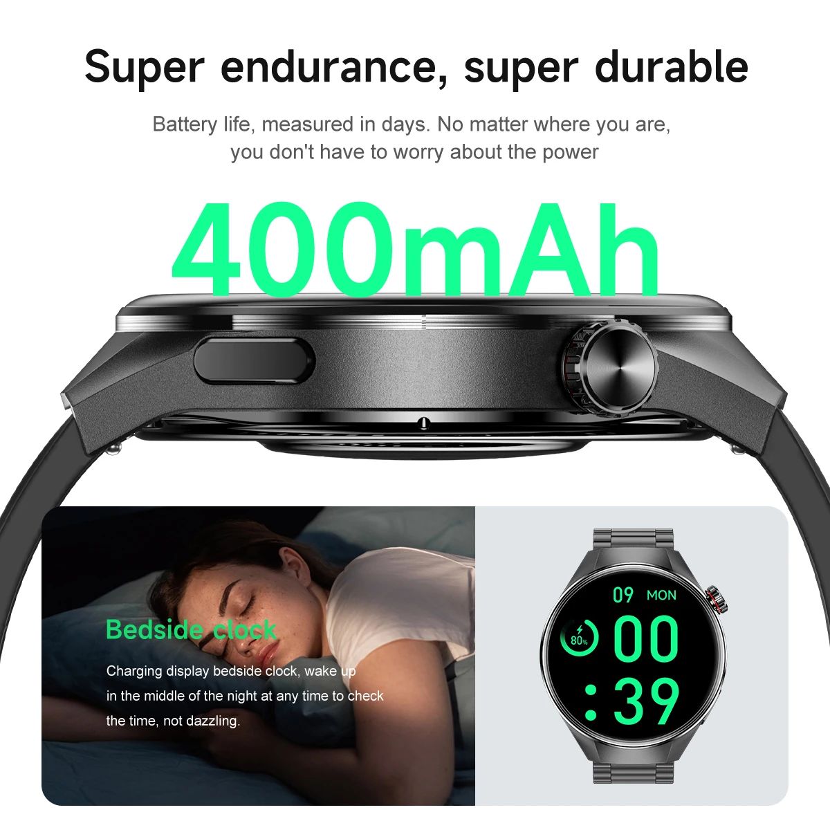 Smartwatch 2025 Original G5 Plus, Tela AMOLED HD de 1,75", Rastreamento GPS, Frequência Cardíaca, Chamada Bluetooth, Bússola para Homens