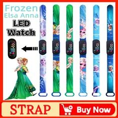 Disney Stitch Digital Kids' Watches Anime Figures LED Luminous Watch Touch Waterproof Electronic Sports Watch Kids Birthday Gift
