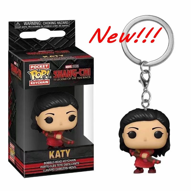 41 modelos Chegada Nova Chaveiros FUNKO POP Chaveiro Yoda Leia Boba Feit Minnie Katy batman Spidey Bruxa Mirio Bonecos de Ação