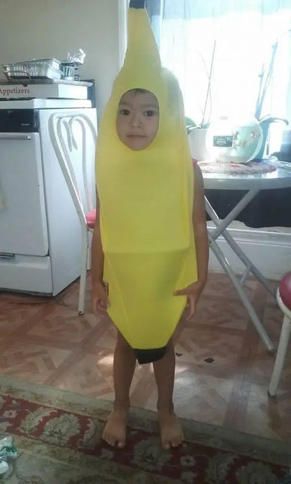 Halloween Adult Funny Cosplay Fruit Vegetable Costume Banana Carnival Dress Up Outfit Couple Party Purim Fancy Dress Stage Show