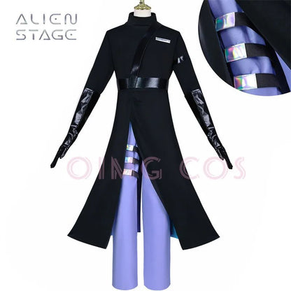 Alien Stage Ivan Till Cosplay Costume  Jacquard Fabric Anime Chinese Style Uniform Halloween Costumes for Women Game