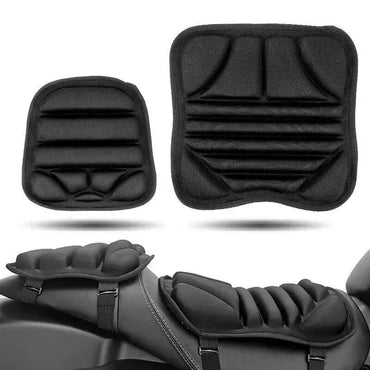 Motorcycle Seat Pad 3D Comfort Gel Cushion Seat Breathable Universal Shock Absorbing Seat Cover for Advanced Mountain