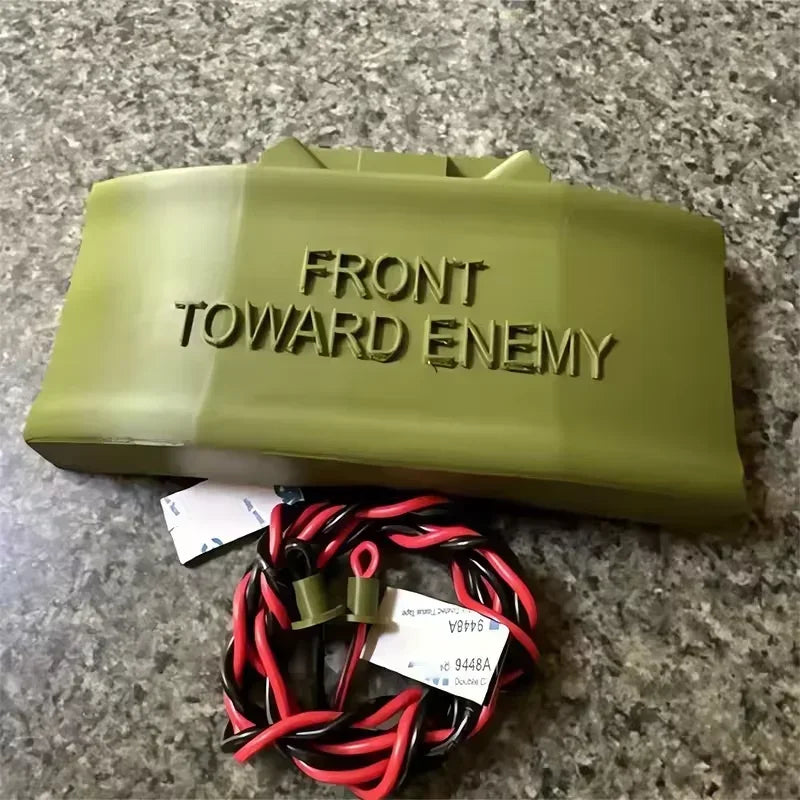 Fake Claymore Mine Doorbell Prank - Funny Prop Replica for Home Decoration & Party Gift Idea