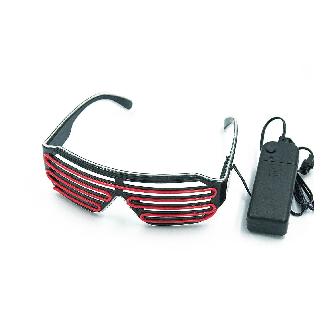LED Glowing Glasses Gafas Luminous Bril Neon Christmas Glow Sunglasses Flashing Light Glass for Party Supplies Prop Costumes New
