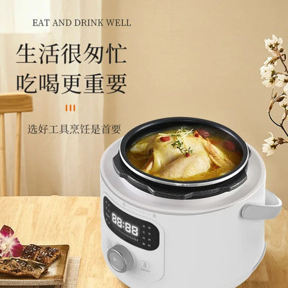 Panela de Pressão Elétrica 110V/220V Multifuncional para Uso Doméstico, Exportação para EUA, Japão, Canadá DC