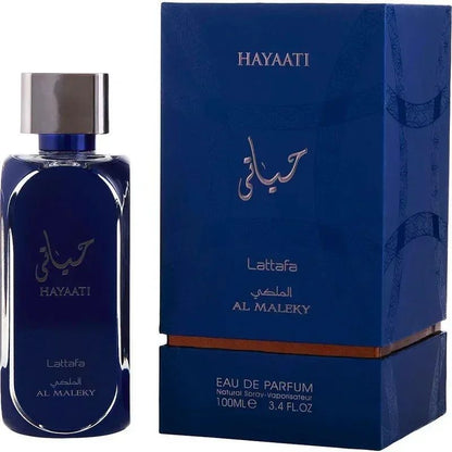 Amber and Citrus Fragrance Lattafa Hayaati Men's and Women's Perfume 100ml, Woody Scent, Long-lasting Guaranteed Gift