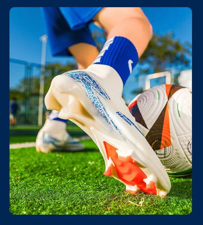 Men Soccer Shoes Society Professional Soccer Cleats Adult Fast Turf Training Football Shoes Outdoor Futsal Football Field Boots