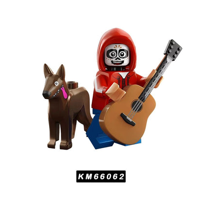 Blocos de Montar Desenho Animado Comédia Família Simpson Mini Bonecos Montáveis Blocos de Construção Brinquedos mold king boneco de ação