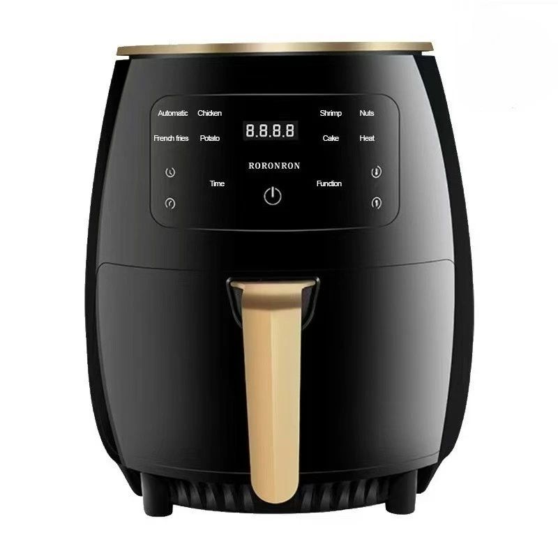 Fritadeira Airfryer 8L Forno Smart Touch de Grande Capacidade Visual Multifuncional Elétrico Fritadeira Air Fryer Máquina de Batata Frita