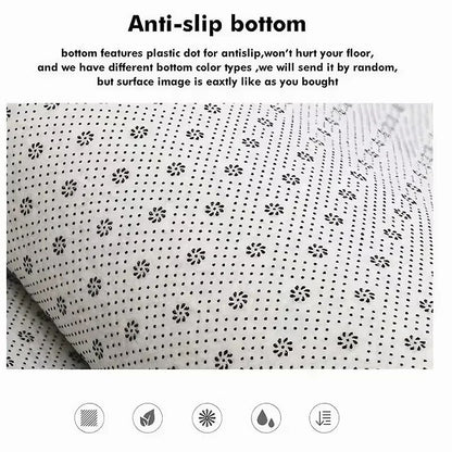 CD Cartoon Round Flannel Carpet Personalized Rugs Mat Living Room Sofa Blanket Sports Room Decoration Bed Round Rug