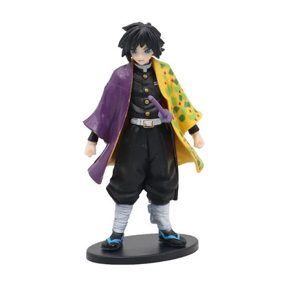 Boneco de 15cm Anime Demon Slayer Nezuko Tanjirou Zenitsu Inosuke Kyoujurou Shinobu Giyuu Qposket, Brinquedo Infantil, Presente de Natal