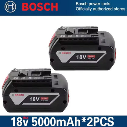 Bateria 100% Original 18v 6Ah 5Ah 3Ah BOSCH Professional 18V 18650 Bateria Li-ion 18V de substituição para BAT609 BAT609G BAT618 BAT618G