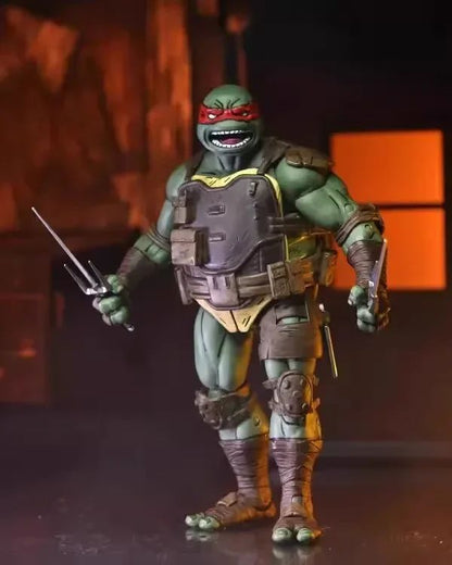 18CM NECA 54317 The Last Ronin Rafael Boneco Anime 7 Polegadas Figura de Ação Modelo PVC Decoração Brinquedo Presente