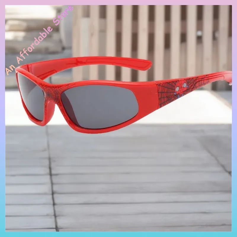 Spiderman Sunglasses Plastic Toys Children'S Marvel Avengers Figure Spider-Man Cartoon Fashion Sunglasses Kids Cute Goggle Gifts