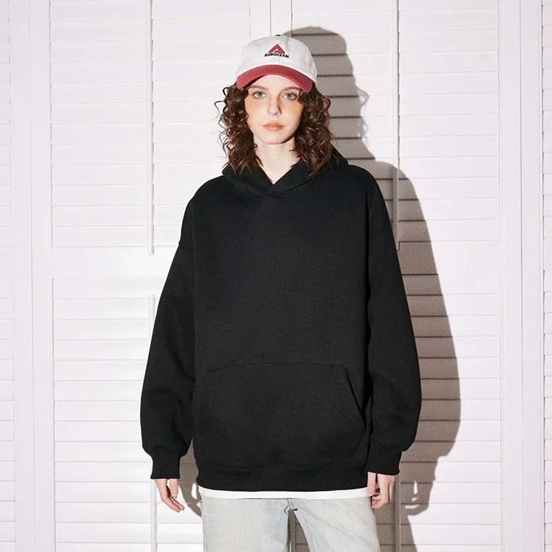 Beige Cotton Pokemon Hoodie Set with Lucario Character Back Print and Sleeve Text Design Long Sleeve Casual Outfit Unisex