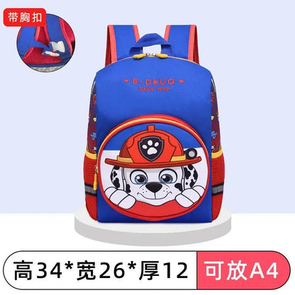 Mochila escolar de jardim de infância para meninos, desenho animado fofo de dinossauro, para estudantes, bebês de 2 a 5 anos, mochila de menina, mochila Homem-Aranha