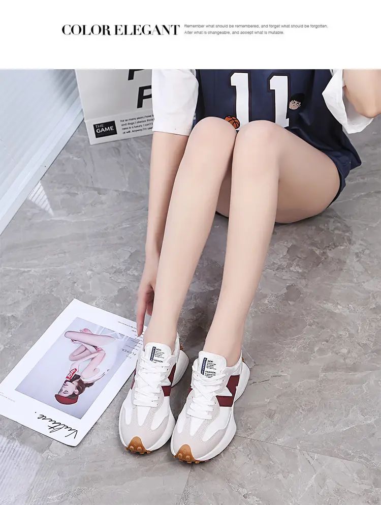 Tênis Feminino Casual Moda Respirável Caminhada Chato Tênis Feminino 2025 Academia Vulcanizado Branco Calçado Feminino