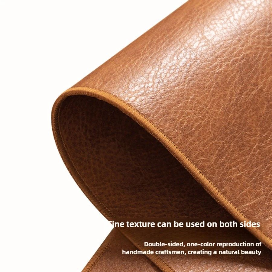 Retro Mousepad Large Mouse Pad Waterproof Non-slip PU Suede Desk Mat Computer Keyboard Desk Pad Mouse Mats Gaming Accessories