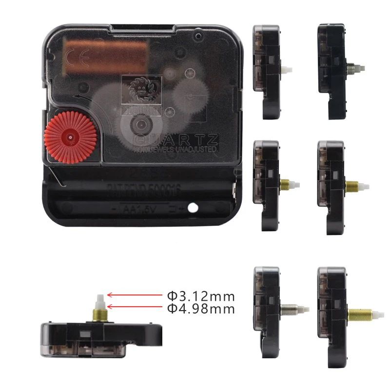 Young Town Quartz 12888 Sun Movement Noiseless Silent Scanning Watch Machinery Diy Clock Mechanism Quartz Parts Repair Kit