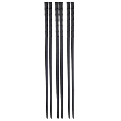 Metal Alloy Chinese Chopstick Reusable Non-slip Sushi Food Chop Sticks Japanese Korean Chopsticks Kitchen Tableware Accessories