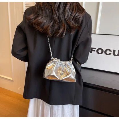 Y2K Millennium Bag Women 2025 New High Sense Shoulder Bags Summer Chain Bag Fashion Bucket Bag Messenger Bags Purses Handbags