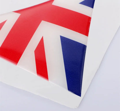 2Pcs Car Exterior Rear Back Trunk Tailfins Spoiler Wing 3D Sticker Decal Decor for BMW Mini Cooper F56 Car Styling Accessories