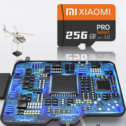 Cartão Micro TF SD Xiaomi de Capacidade Real 1TB 512GB 256GB Cartão de Memória de Alta Velocidade Cartão De Memória 128GB para Sony Lenovo Nintendo